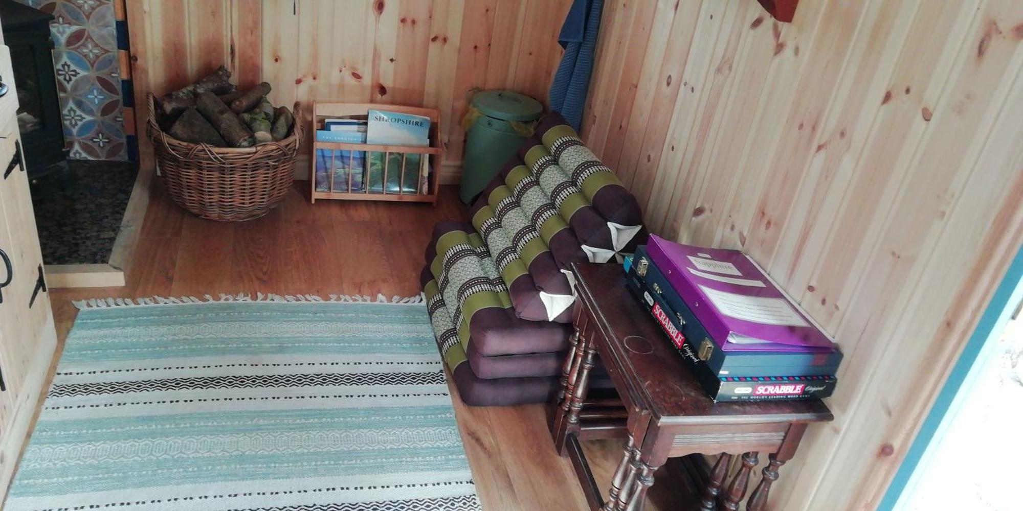 Sapphire Forest Garden Shepherd's Hut Church Stretton